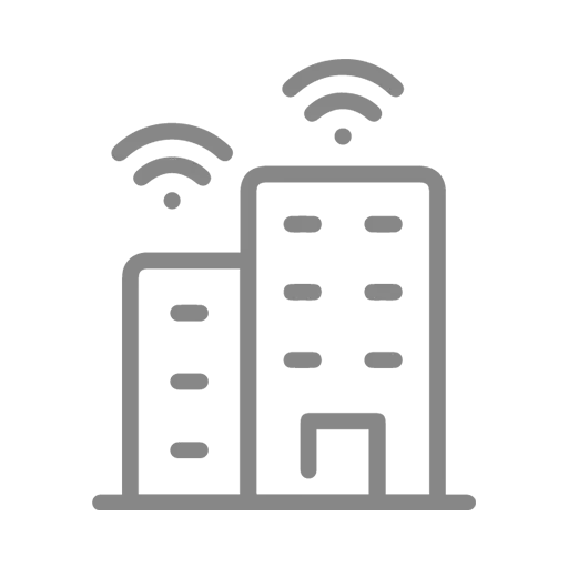 Smart buildings icon