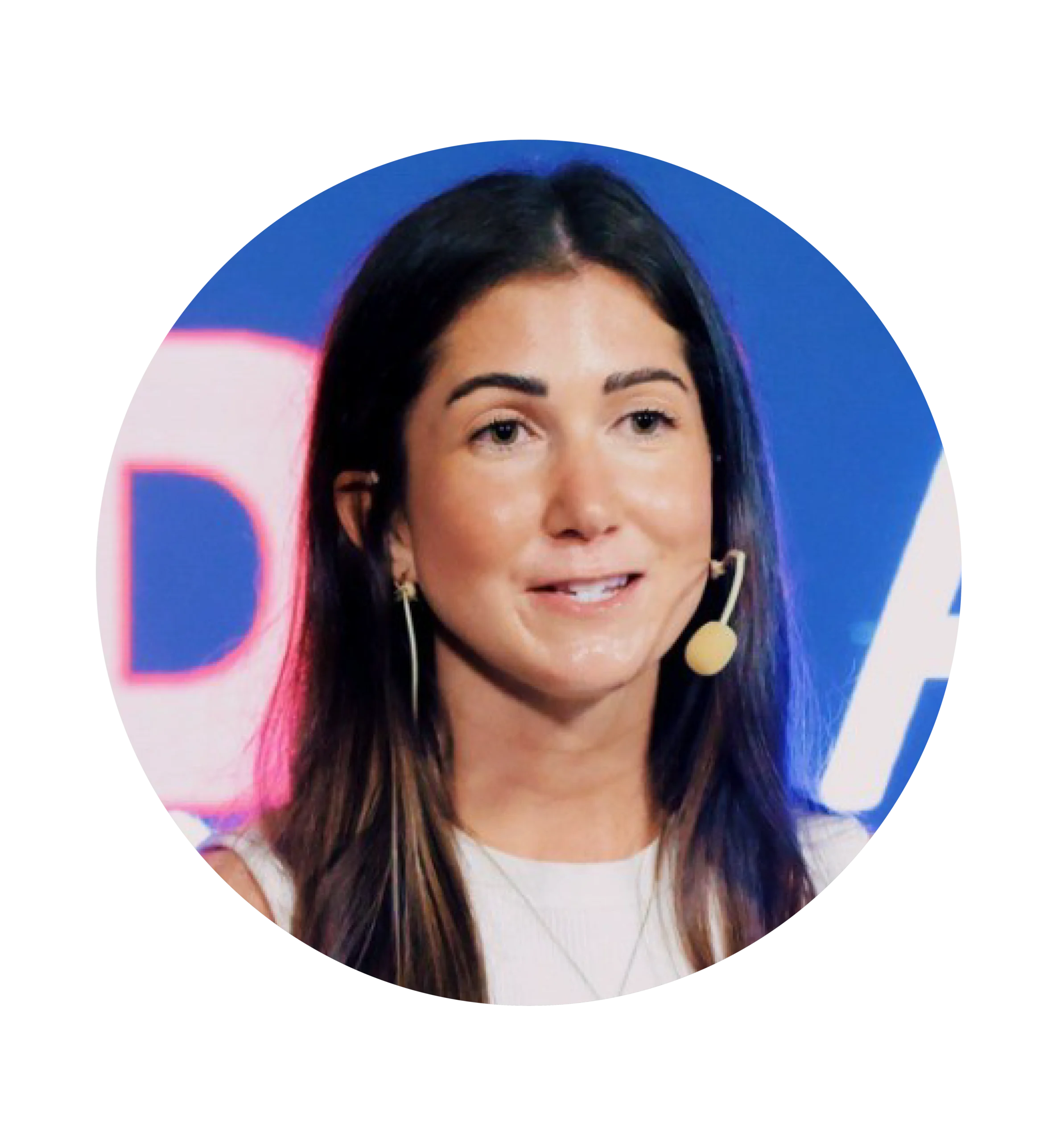 Woman conference speaker portrait