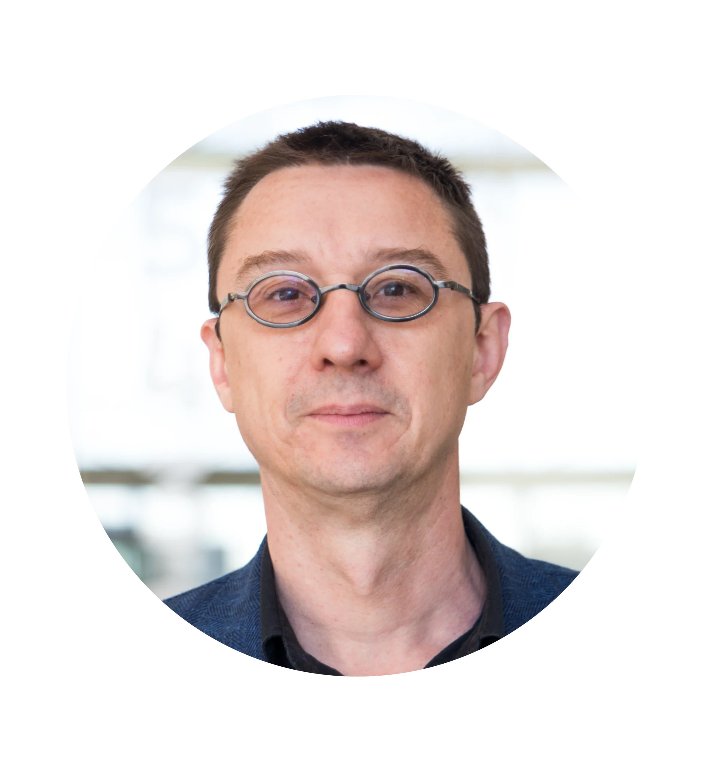 Man glasses portrait