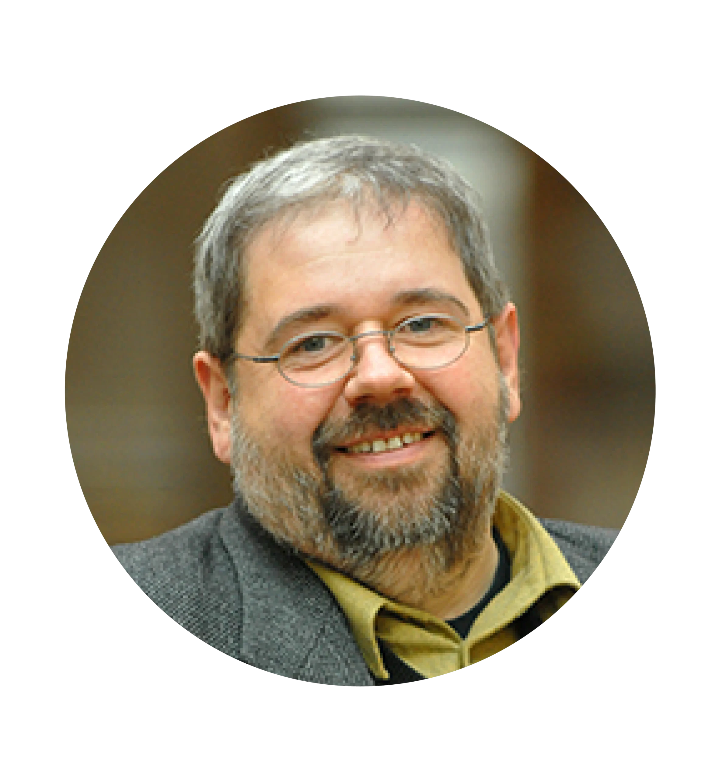 man smiling portrait