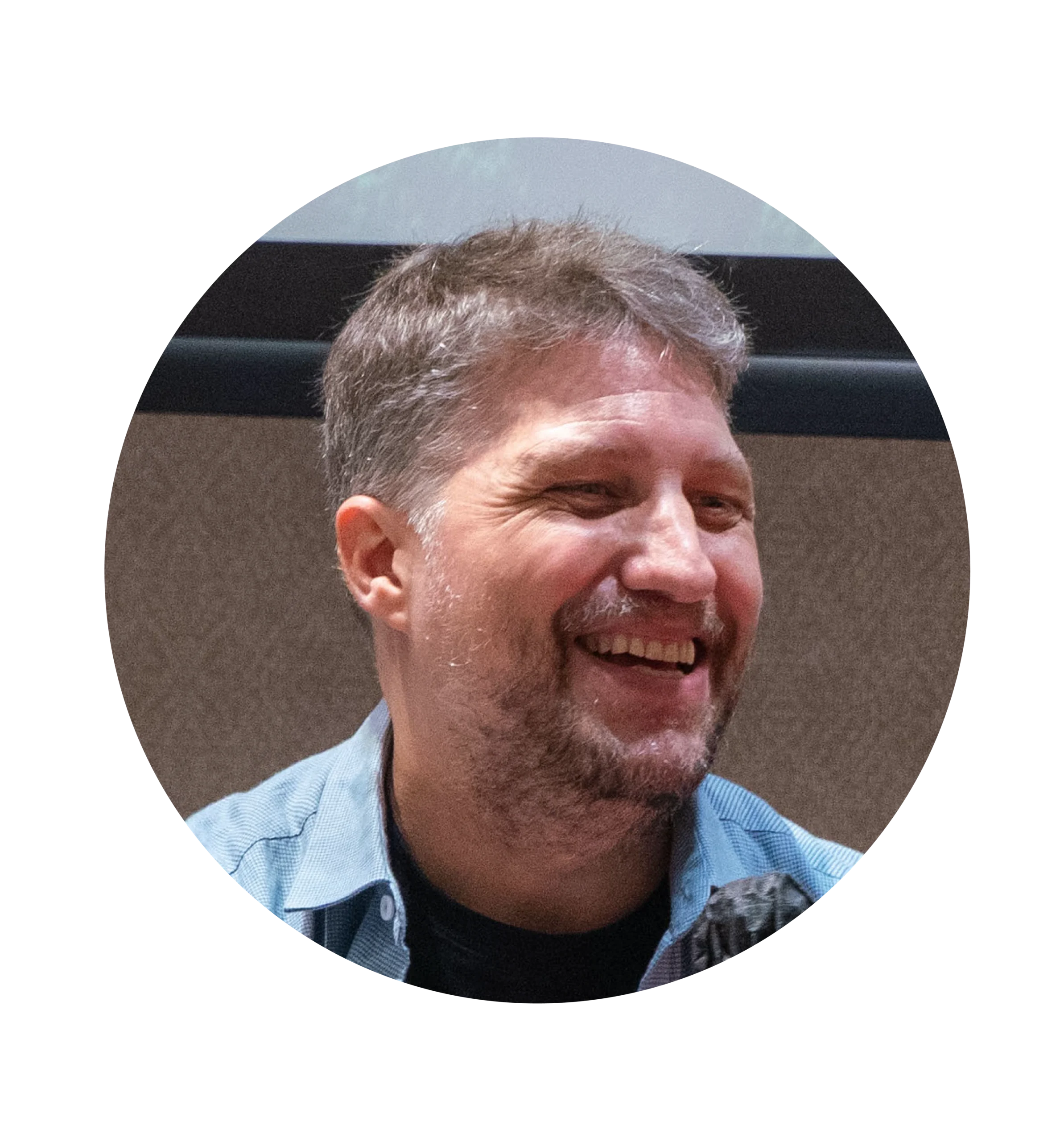 smiling man portrait