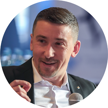 Man speaking portrait