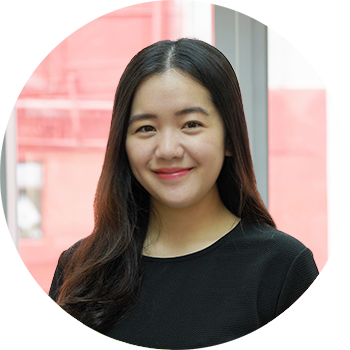 Young woman smiling portrait