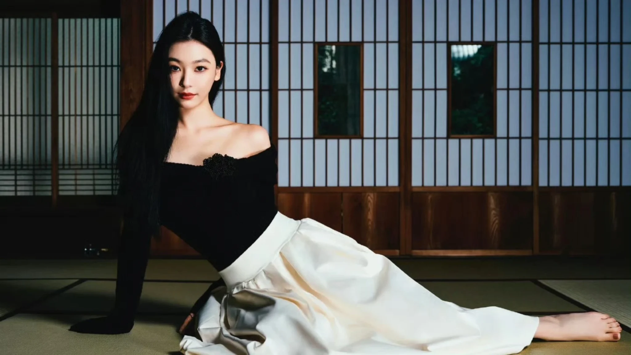 Contemporary Chinese fashion blending tradition and modern design