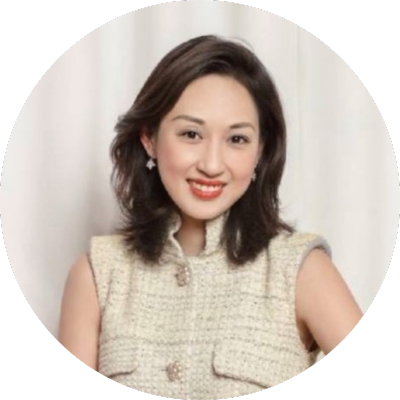 Woman beige dress portrait