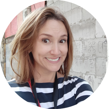 Smiling woman portrait