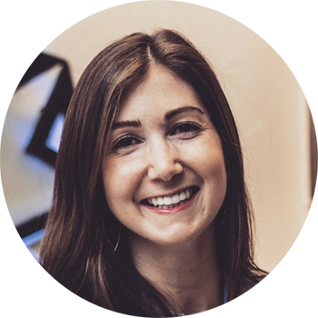 Smiling woman portrait