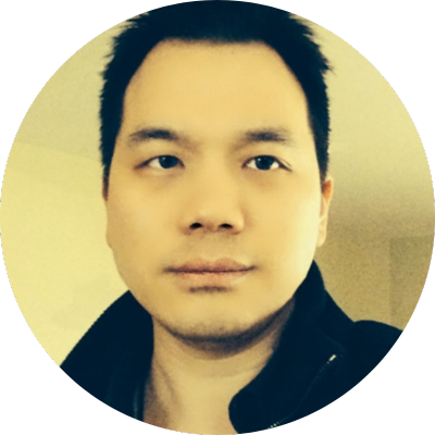 Man yellow background portrait