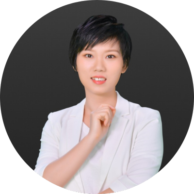 Woman white blazer portrait