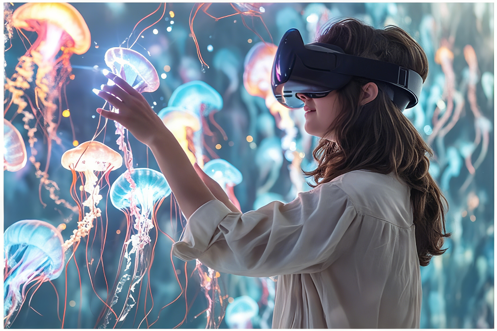 Immersive virtual reality consumer experience