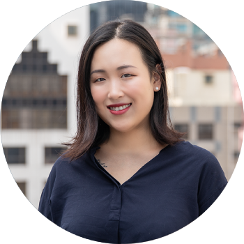 Smiling woman headshot