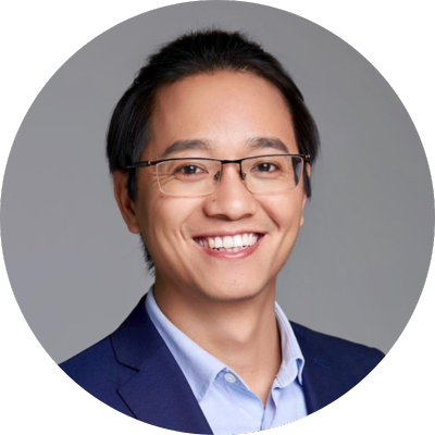 Man glasses smiling portrait