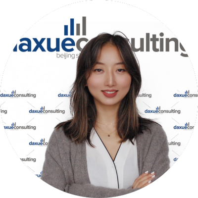 Corporate logo backdrop portrait