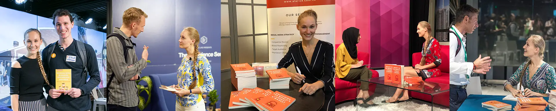 ashley talks about her books