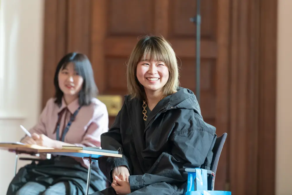 Participant attending professional workshop on China market insights