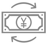 Currency exchange icon