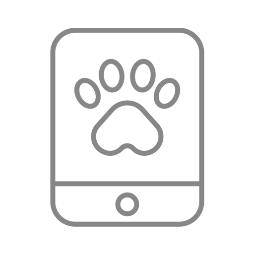 Pet mobile app icon