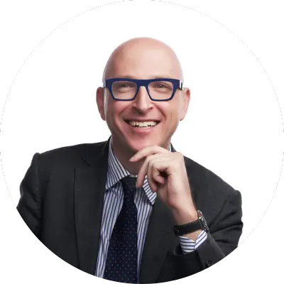 Man glasses portrait