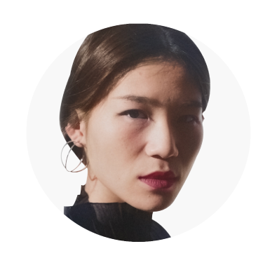 Woman serious portrait