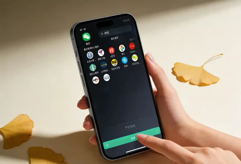 Smartphone home screen